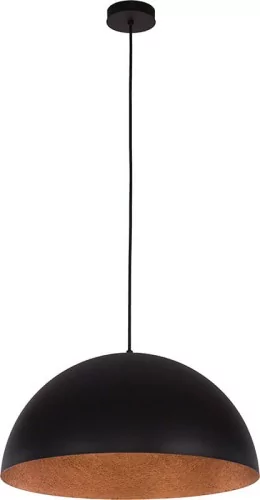 Sigma SFERA 35 Czarny/miedziany 1 zwis - Żyrandol/lampa wisząca 1x E27 (max 60W) (30144)