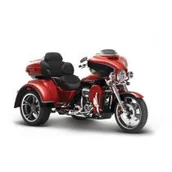 Samochody i pojazdy dla dzieci - MAISTO 32337 HD 2021 CVO TRI Glide bordowy 1/12 - miniaturka - grafika 1