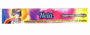 Zakładka do książki z imieniem Nela - Zakładki indeksujące - miniaturka - grafika 1