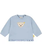 Bluzy i sweterki niemowlęce - Steiff Bluza w kolorze błękitnym - miniaturka - grafika 1