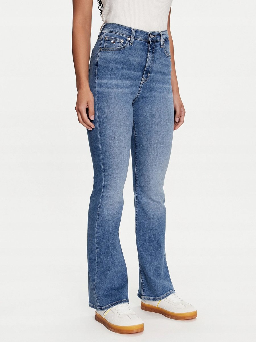TOMMY HILFIGER JEANSY DAMSKIE MOM JEANS NIEBIESKIE 26/32 XTA