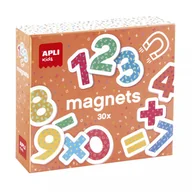 Magnesy - Apli Kids Magnesy drewniane - cyfry - miniaturka - grafika 1