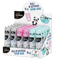 Kleje biurowe - Klej w sztyfcie z figurką 15g (24szt) KIDEA - DERFORM - miniaturka - grafika 1