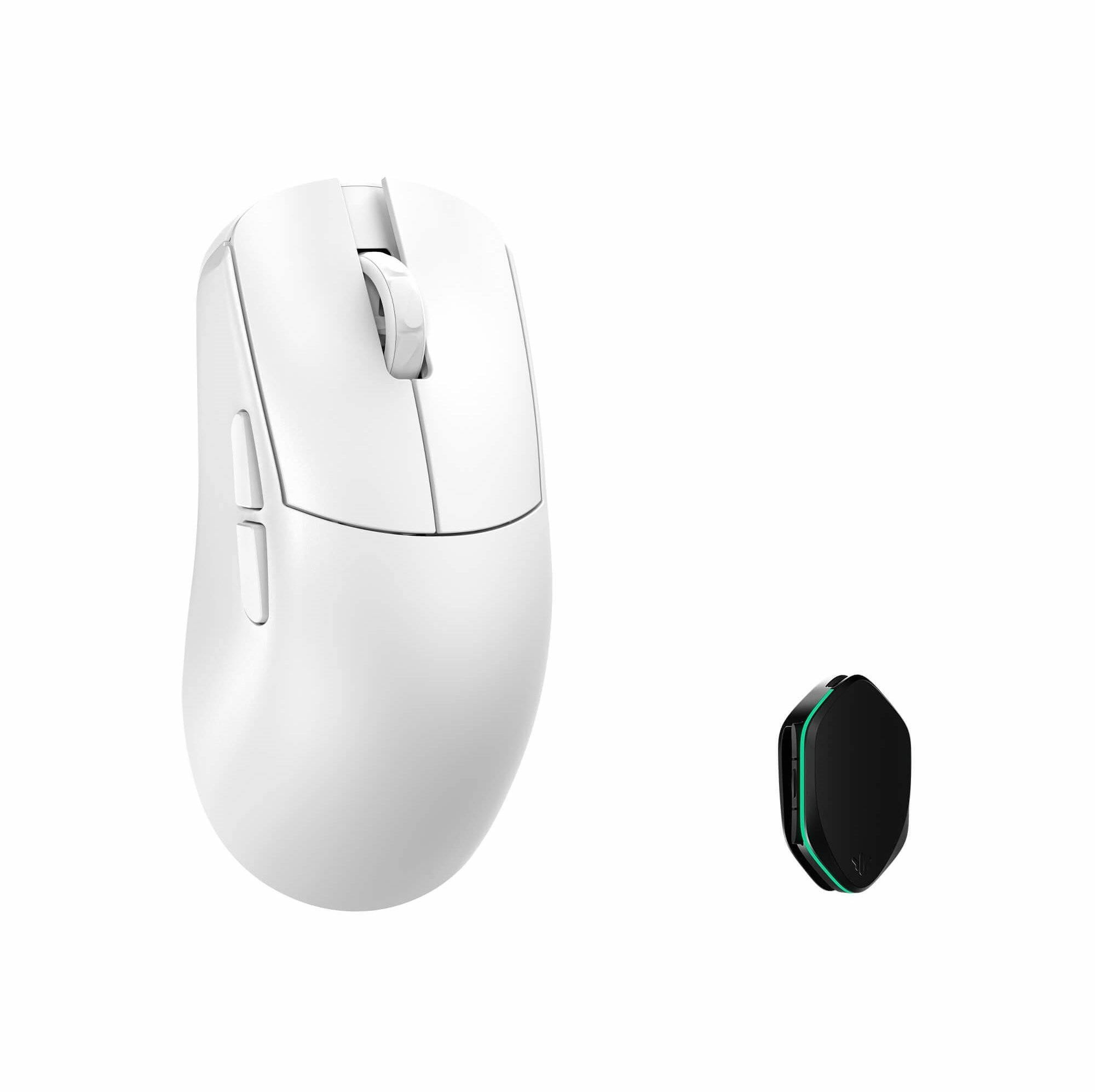 WLMouse YING Magnesium Bezprzewodowa gamingowa, PAW3950HS, 8K Polling, OMRON Optical Switches - biały YINGMG-WHITE-O