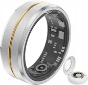Smartringi - Smart Ring #12 21.5mm Srebrny Złoty Android iOS Inteligentny pierścionek - miniaturka - grafika 1