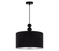 Lampy sufitowe - Duolla - Żyrandol na lince LYON 1xE27/15W/230V śr. 40 cm czarny - miniaturka - grafika 1