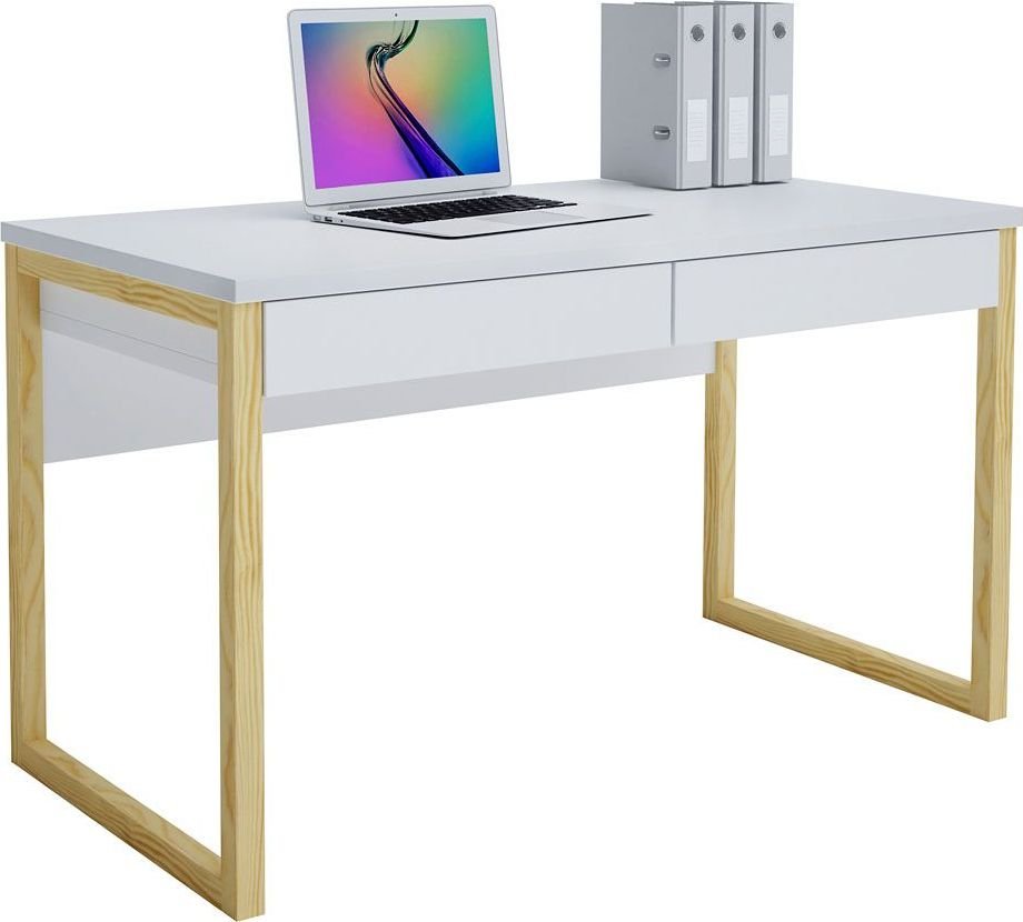 Biurko Elior Inelo X5 Białe 100 cm x 50 cm