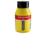 Przybory szkolne - Talens Amsterdam, farba akrylowa, 1000 ml, Żółty jasny, azo - miniaturka - grafika 1