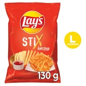 Chipsy - Lay's Stix Ketchup 130g - miniaturka - grafika 1