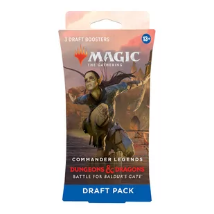 Magic the Gathering Karty Commander Legends - Battle for Baldur's Gate - Draft Booster - Gry karciane - miniaturka - grafika 2