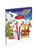 Bombonierki i czekoladki - Lindt Kalendarz Adwentowy, Teddy Calendar Snow 170g - miniaturka - grafika 1