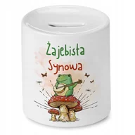 Skarbonki - Skarbonka Dla Synowej na Urodziny Imieniny Prezent z Nadrukiem ze Zdjęciem - miniaturka - grafika 1