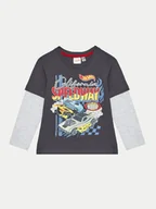 Bluzki damskie - Original Marines Bluzka DEAV2561B Szary Regular Fit - miniaturka - grafika 1