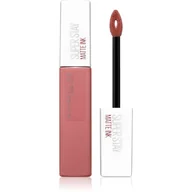 Szminki - Maybelline New York Lippenstift Super Stay Matte ink unnude 65 seduc stres, 1er Pack (1 X 5 ML) 3600531469498 - miniaturka - grafika 1