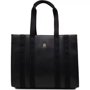 Torebki damskie - Tommy Hilfiger Shopperka TH IDENTITY MED TOTE - grafika 1