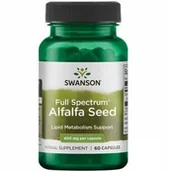 Suplementy diety - Full Spectrum Alfalfa 400 mg (60 kaps.) - miniaturka - grafika 1