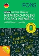 Słowniki języka polskiego - Słownik szkolny niemiecko-polski polsko-niemiecki - miniaturka - grafika 1