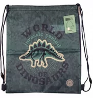 Worki na buty - Worek szkolny na buty obuwie odblask jurassic - miniaturka - grafika 1