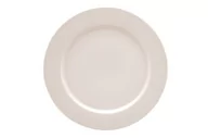 Talerze - Porland TALERZ PŁYTKI Z PŁASKIM RANTEM DOVE 24 cm PORCELANA KREMOWA - miniaturka - grafika 1