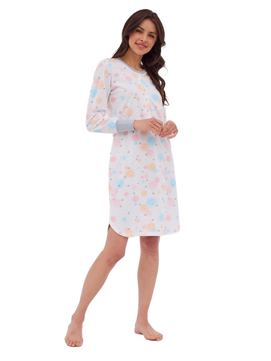 Koszula Damska Długi Rękaw 777-4Xl