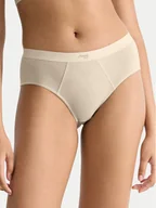 Majtki damskie - Sloggi Figi klasyczne Ever Ease 10219600 Beżowy - miniaturka - grafika 1