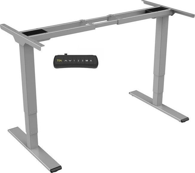 DM Elektrycznie regulowany stelaż z pamięcią 4 pozycji kolor szary
