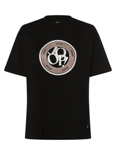 JOOP! - T-shirt damski, czarny - Koszulki i topy damskie - miniaturka - grafika 1