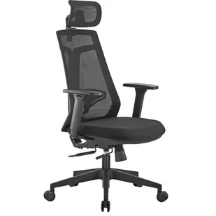 Fotel biurowy, krzesło biurowe Fotel ART CH-03 Chief Czarny - Fotele i krzesła biurowe Fotel biurowy, krzesło biurowe Fotel ART CH-03 Chief Czarny - Fotele i krzesła biurowe - miniaturka - grafika 1
