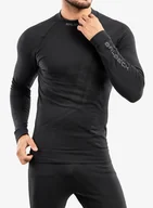 Bluzy sportowe męskie - Bluza termoaktywna męska Brubeck Thermo Wool by Pustelnik - graphite - miniaturka - grafika 1