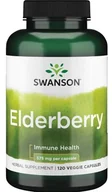 Suplementy naturalne - Swanson - Czarny Bez, 120 vkaps - miniaturka - grafika 1