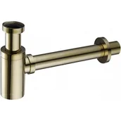 Syfony - Mexen MEXEN PÓŁSYFON UMYWALKOWY MOSIĘŻNY OKRĄGŁY ZŁOTY 79950-50 79950-50 - miniaturka - grafika 1