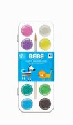 Przybory szkolne - Interdruk Farby akwarelowe 12 kolorów B&B Kids Interdruk 730357 - miniaturka - grafika 1