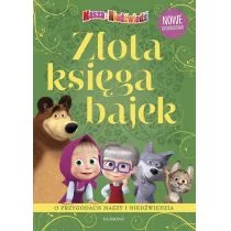 Magdalena Stojicic Masza i Niedźwiedź Złota księga bajek - Baśnie, bajki, legendy - miniaturka - grafika 1