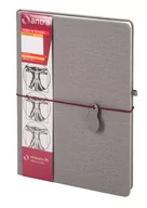 Notesy i bloczki - Ateneum Notes B5 Kropki Renesans Szary ANTRA - miniaturka - grafika 1