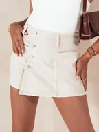 Spodenki damskie - Spodenki damskie SUMERLUXE jasnobeżowe Dstreet SY0374-XL - miniaturka - grafika 1