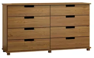 Komody - Komoda sosnowa drewniana nr1 Modern 160x80x42 dąb - miniaturka - grafika 1