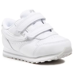 Fila Sneakersy Orbit Velcro Infants 1011080.84T White/Gray Violet - Sneakersy damskie - miniaturka - grafika 1
