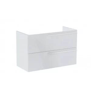 ROCA A857771806 ELLA Szafka podumywalkowa 100 cm z 2 szufladami, do kompletacji z blatem - Szafki łazienkowe - miniaturka - grafika 1