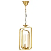 Lampy sufitowe - LAMPA WISZĄCA LOFT ZŁOTA BENTON W1 - miniaturka - grafika 1