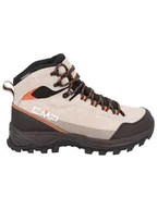 Buty trekkingowe damskie - CMP Skórzane botki trekkingowe "Myzar Mid" w kolorze beżowo-czarnym - miniaturka - grafika 1