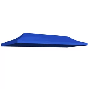 vidaXL Dach namiotu imprezowego 3 x 6 m niebieski 44987 - Pawilony ogrodowe - miniaturka - grafika 2
