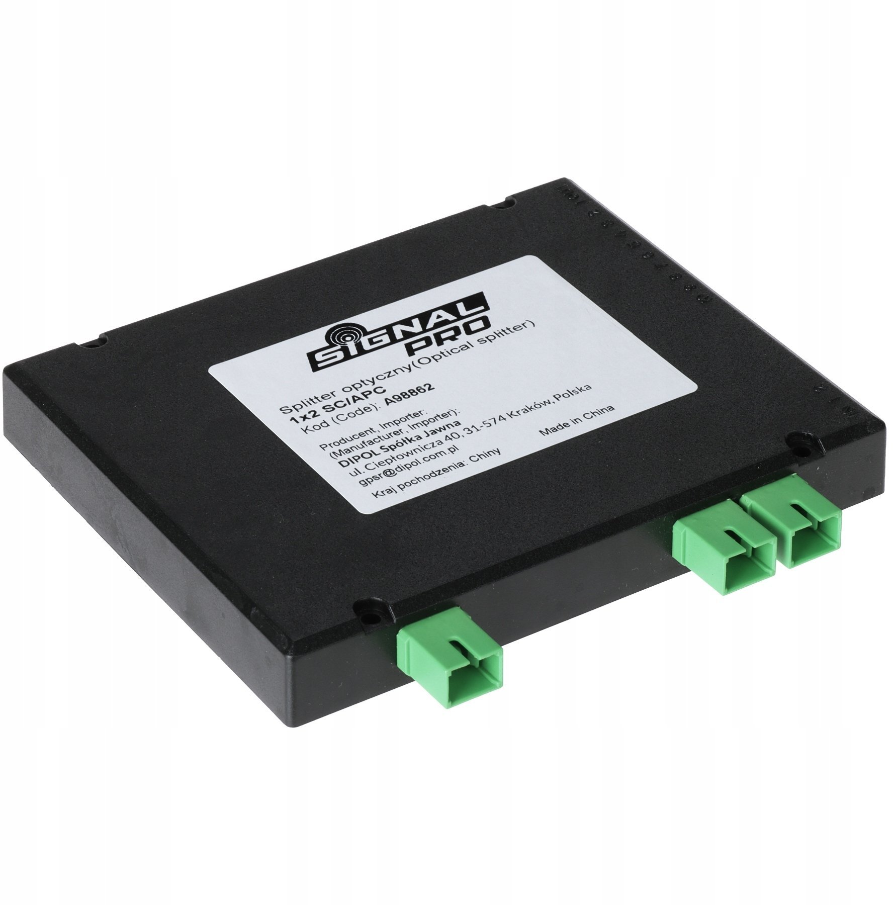 SIGNAL PRO SPLITTER OPTYCZNY SO-1/2-SC/APC-SIG