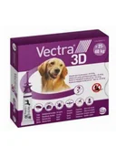 Artykuły przeciw pasożytom - VECTRA 3D Roztwór dla psów 25-40kg na pchły i kleszcze - miniaturka - grafika 1