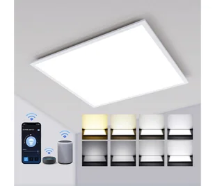 Aigostar - LED RGBW Ściemnialny panel natynkowy MESH LED/36W/230V 60x60 cm - Lampy sufitowe - miniaturka - grafika 1