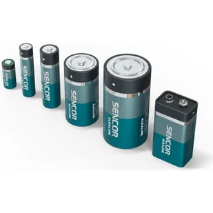 Bateria alkaliczna, AA (LR6), AA, 1.5V, Sencor, blistr, 6-pack - Baterie i akcesoria - miniaturka - grafika 10