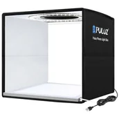 Namioty fotograficzne bezcieniowe - Puluz Puluz Namiot bezcieniowy 25cm + Mata LED PKT3101B PKT3101B - miniaturka - grafika 1