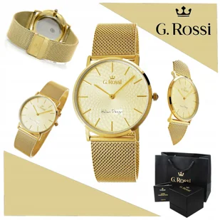 Zegarek Gino Rossi 8709B2-4D1 - Zegarki damskie - miniaturka - grafika 6