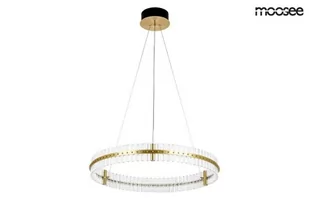 Moosee MOOSEE lampa wisząca SATURNUS 85 złota LED szkło stal szczotkowana MSE010100168 - Lampy sufitowe - miniaturka - grafika 1