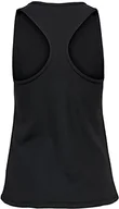 Koszulki i topy damskie - Only Play Onpjana Sl Train V-Neck Opus Top damski, czarny, L - miniaturka - grafika 1