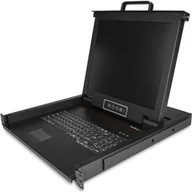 Przełączniki KVM - StarTech Konsola KVM 1U SINGLE SERVER KVM CONSOLE/17IN LCD-MOUNT PARTS/CABLE INCL RKCONS1701 - miniaturka - grafika 1